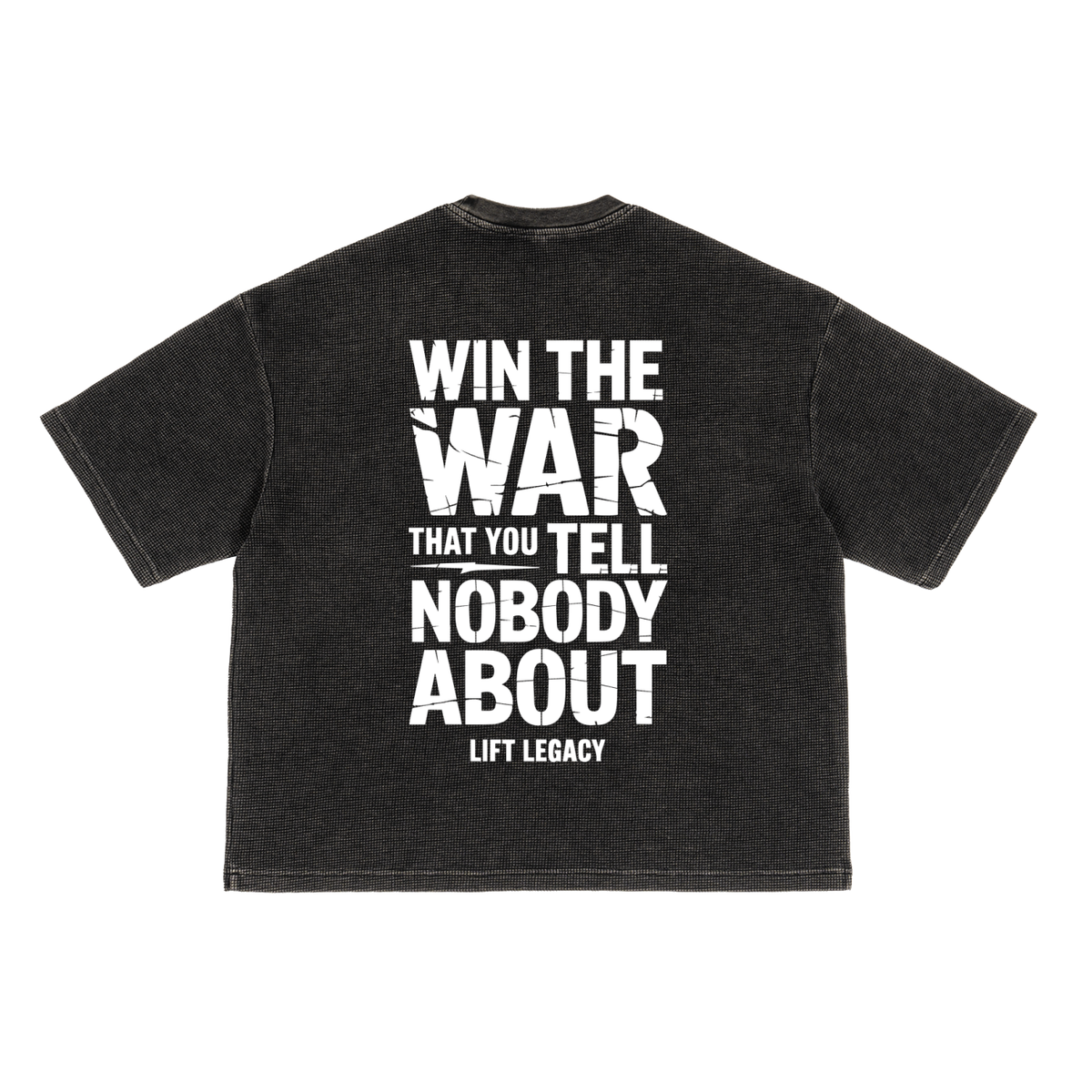 Win The War Vintage Waffle Tee