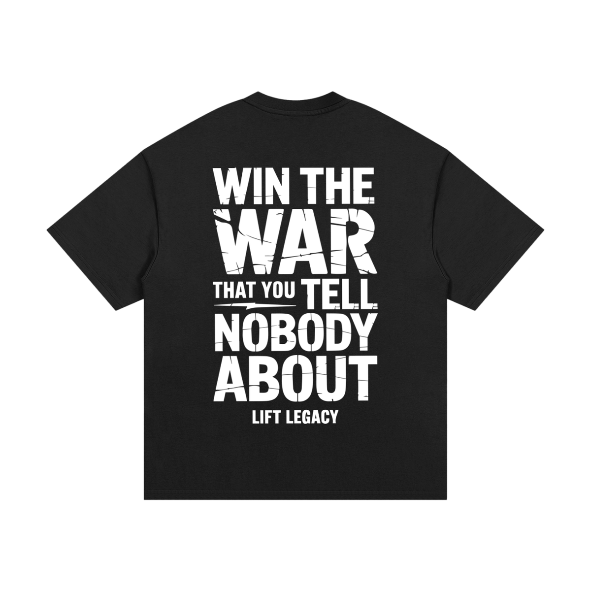 Win The War Essential Heavyweight Cotton T-Shirt