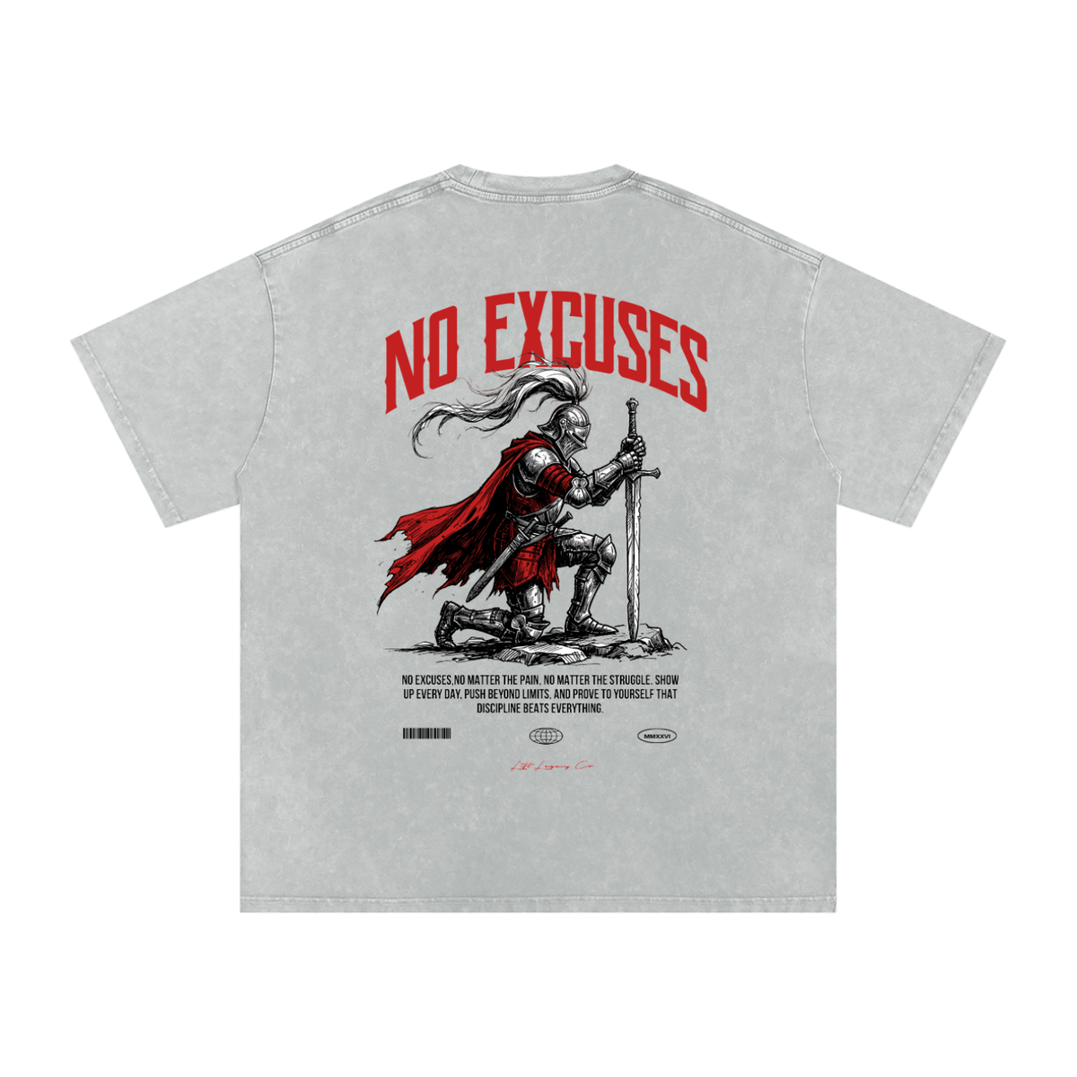 No Excuses Vintage Tee